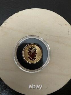 1-1/4 oz 2020 Canadian Maple Leaf Gold Coin. 9999 Pure