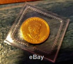 1/10 oz 2009 Gold Canada Maple Leaf coin Sealed