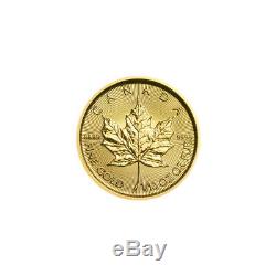 1/10 oz 2019 Canadian Maple Leaf Gold Coin