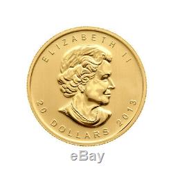 1/2 oz Random Year Canadian Maple Leaf Gold Coin
