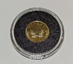 1/20 oz? CANADA GOLD MAPLE COIN? 2002 ROYAL CANADIAN MINT RCM. 9999