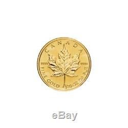 1/20 oz Random Year Canadian Maple Leaf Gold Coin