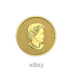 1/4 oz 2017 Canadian Big Horn Sheep Gold Coin