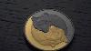 1 Oz Pure Silver Gold Plated Coin Black And Gold The Grey Wolf