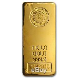 1 kilo Gold Bar Royal Canadian Mint RCM SKU #43292