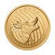 1 Oz 2014 Call Of The Wild Series Howling Wolf Gold Coin