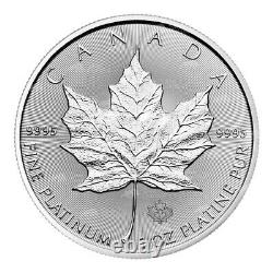 1 oz 2020 Canadian Maple Leaf Platinum Coin