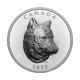 1 Oz 2022 Timber Wolf Extraordinary High Relief Silver Coin Royal Canadian Min