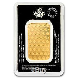 1 oz Gold Bar Royal Canadian Mint (New Style, In Assay)