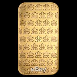 1 oz Gold Bar Royal Canadian Mint (Old Style, In Assay) SKU #72805
