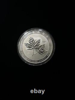 10 oz 2021 Magnificent Maple Leaves Silver Coin Royal Canadian Mint