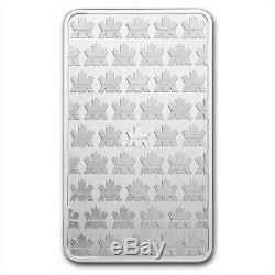 10 oz Royal Canadian Mint (RCM). 9999 Fine Silver Bar Sealed