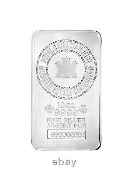 10 oz Silver Bar Royal Canadian Mint (Brand New Sealed)