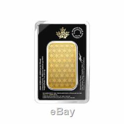 10 x 1 oz 2018 Gold Bar. 9999 Gold New Design in Assay Royal Canadian Mint