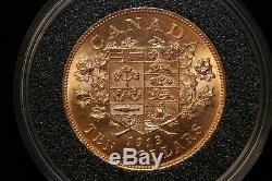 1913 Canada. 10 Dollars. Gold. Royal Canadian Mint hoard
