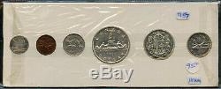 1957 Royal Canadian Mint Uncirculated Silver Proof-Like PL Set