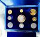 1971 Qatar Silver & Gold Dinar Coin Set Case Proof Royal Canadian Mint Rare