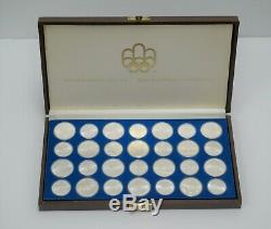 1976 Limited Edition Canadian Sterling Silver Olympic Coin Collection