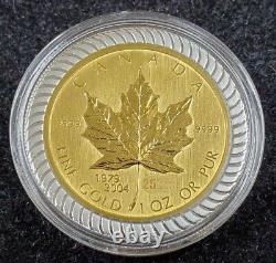 1979-2004 25th Anniversary Gold Maple Leaf 6 Coin Set