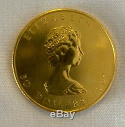 1981 Canada Gold Maple Leaf Elizabeth II 1 oz Gold Coin $50.999