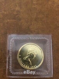 1982 RCM Sealed Canada 1/10 oz. 9999 Gold Maple Leaf Mint