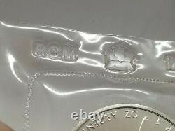1989 MAPLE LEAF $5 Canada 10 Oz Troy Fine Silver Bullion RCM SEALED Coins x10