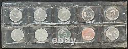1995 Canada $5 Silver Maple Leaf. 9999 Pure 1oz RCM Plioform seal 10 pack