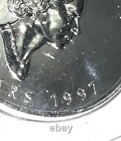1997 Canadian $5 Silver Maple Leaf. 9999 1 oz coin THE Collectible Of All