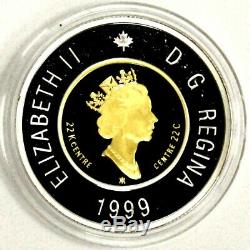 1999 CANADA 22K 0.917 GOLD $2 DOLLAR COIN NUNAVUT Drum Proof $279+ scrap