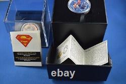 2 Silver Superman Coins 2013 Anniversary & 2016 Dawn Of Justice
