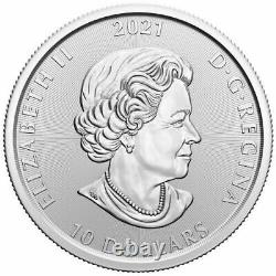 2 oz 2021 Royal Canadian Mint Werewolf 9999 Fine Silver Tube of 14 Bullion Coins