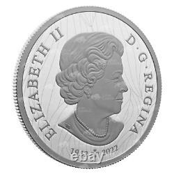 2 oz 2023 Robert Bateman Vantage Point Bald Eagle Silver Coin Royal Canadian