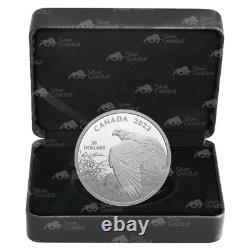 2 oz 2023 Robert Bateman Vantage Point Bald Eagle Silver Coin Royal Canadian