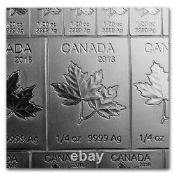 2 oz Silver Bar Royal Canadian Mint Maple Flex Bar (. 9999 Fine) SKU#195939