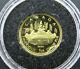 2005 1/25 Oz Fifty Cent Gold Coin Voyageur Proof 9999 Fine Au 50¢ Rcm Canada