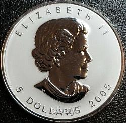 2005 CANADA $5 FREEDOM DUTCH TULIP Privy Silver Maple Leaf 1oz. 9999 Coin & COA