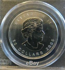 2005 Canada 1oz Palladium $50 Maple Leaf Test Coin B PRIVY PCGS MS-67 #209, RARE
