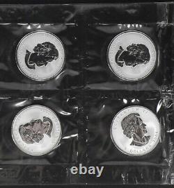 2006 Maple Leaf Dog Privy Canada Fine Silver 10 Sealed #16001