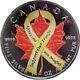 2007 Canada $5 Support Our Troops Silver Maple Leaf 1oz. 9999 Coin & Coa