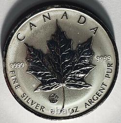 2009 CANADA $5 FABULOUS F12 Privy Mark Silver Maple Leaf 1oz. 9999 Silver Coin