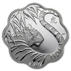 2010 Canada Silver $15 Lunar Lotus Tiger (withBox & COA) SKU #69495