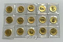 2011 Canada 1/10th oz $5 Gold Maple Leaf Coin. 9999 Fine Gold, Sealed BU