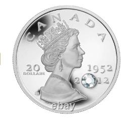 2012 $20 Queen's Diamond Jubilee Pure Silver 3-Coin Set
