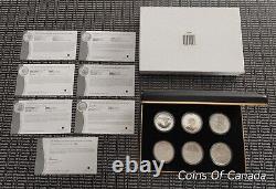 2012 Canada The Vintage Canadian Silver Dollar Collection Set #coinsofcanada