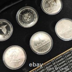 2012 Canada The Vintage Canadian Silver Dollar Collection Set #coinsofcanada