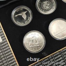 2012 Canada The Vintage Canadian Silver Dollar Collection Set #coinsofcanada