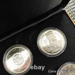 2012 Canada The Vintage Canadian Silver Dollar Collection Set #coinsofcanada