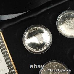 2012 Canada The Vintage Canadian Silver Dollar Collection Set #coinsofcanada