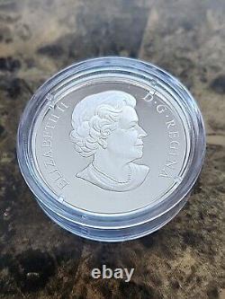 2013 $20 Pure Silver Coin Purple Coneflower $ Eastern Tailed Blue. 9999 Fine