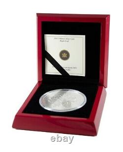 2013 $50 5oz Fine Silver Coin 25th Anniversary of the Silver Maple Leaf -RCM